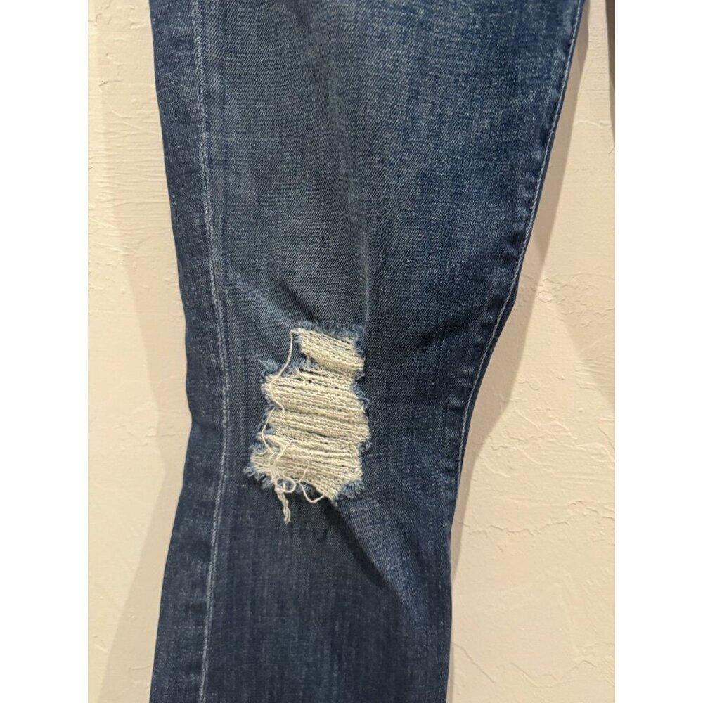 Mother Jeans THE INSIDER CROP STEP FRAY wicked Willflower Size 26 - Picture 9 of 16